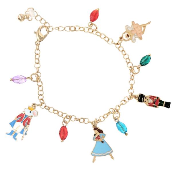 CHRISTMAS NUTCRACKER CHARM BRACELET