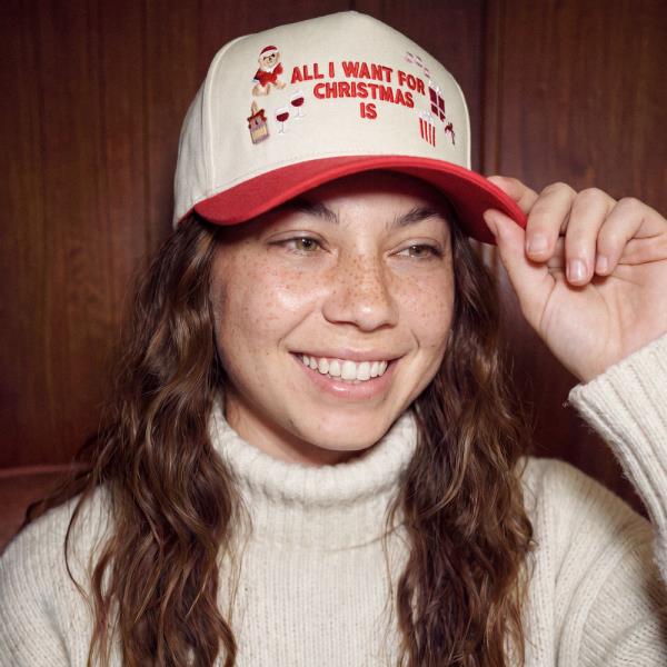 CC ALL I WANT FOR CHRISTMAS IS TRUCKER HAT