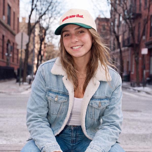 CC SANTA SAW THAT TRUCKER HAT