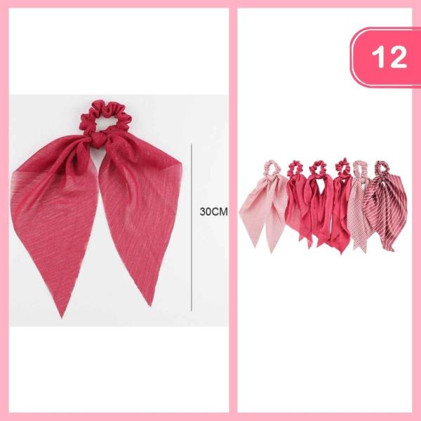 Long Tail Hair Scrunchie (12 Units)