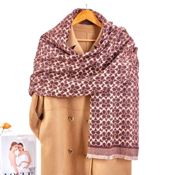 OVAL PATTERN BLANKET OLBONG SCARF