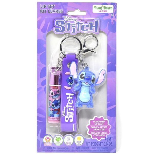 STITCH KEYCHAIN LIP SET