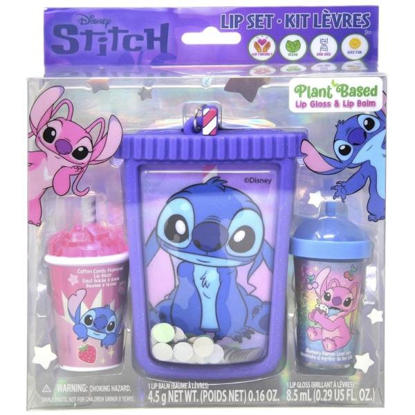 STITCH 2PC LIP GLOSS W SILICONE BAG