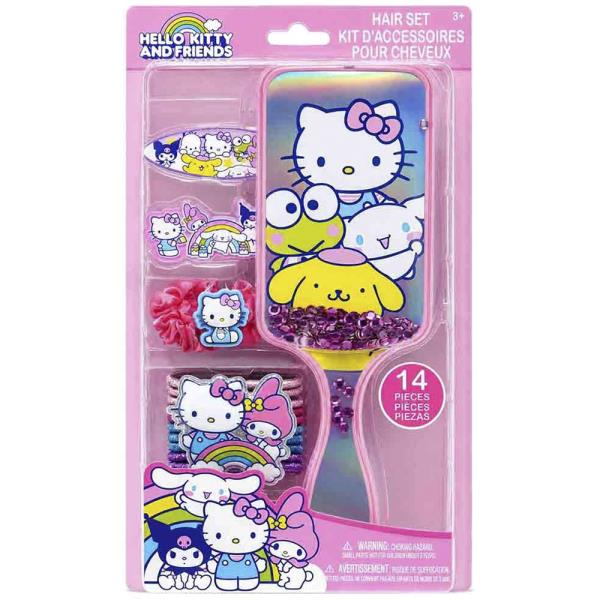 HELLO KITTY 14PC BRUSH SET