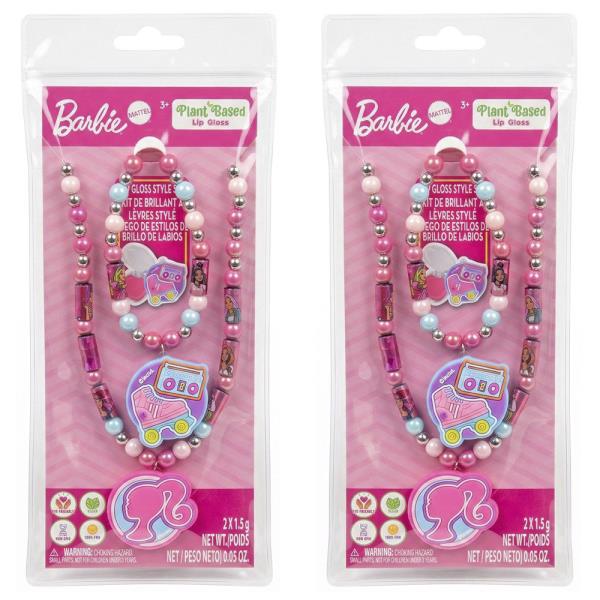 Barbie Roll a Sticker Necklace and Bracelet Set