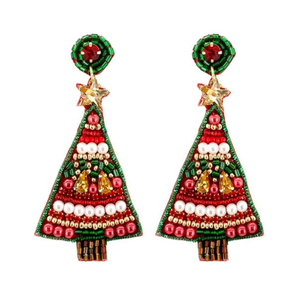 CHRISTMAS TREE EARRING
