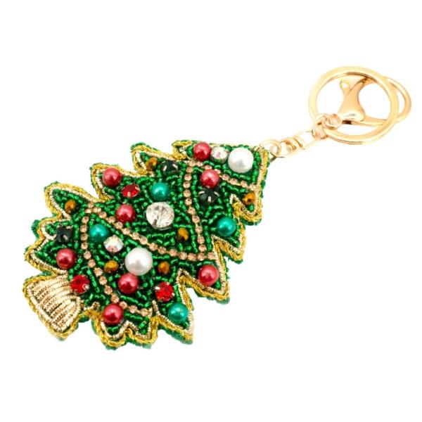 CHRISTMAS TREE KEYCHAIN