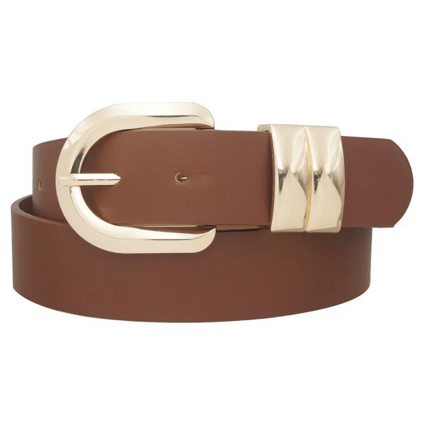 PLUS ROUNDED DOUBLE LOOP D RING BELT