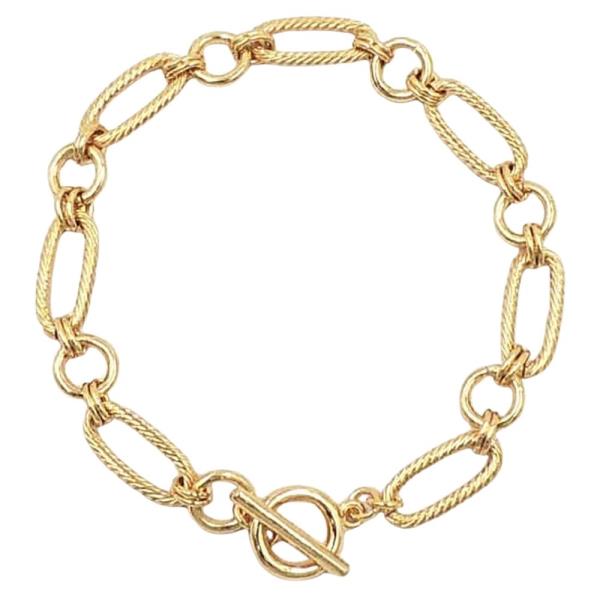 Rope Cross Link Bracelet