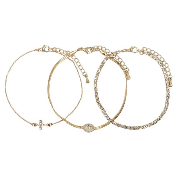 Cross Stackable Bracelet