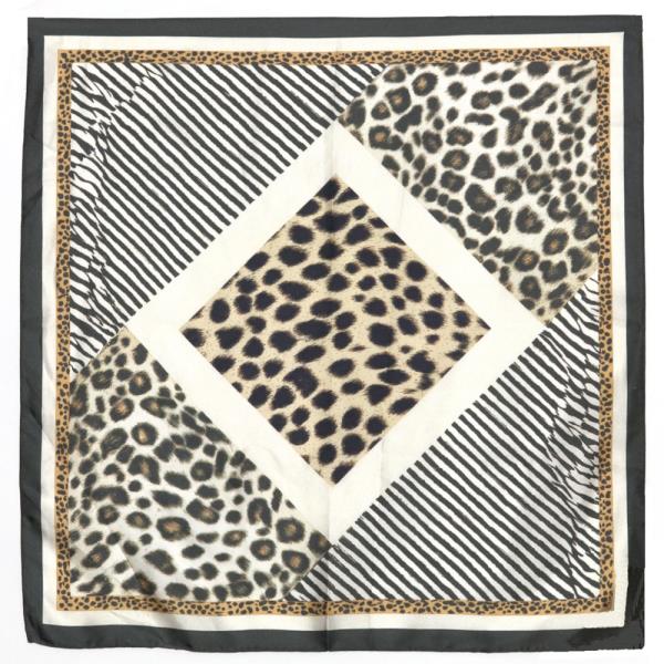ANIMAL SQUARE PRINTED BANDANNA