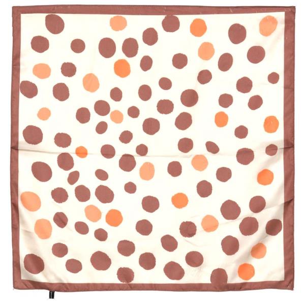 POLKA DOT PRINT SILKY BANDANA