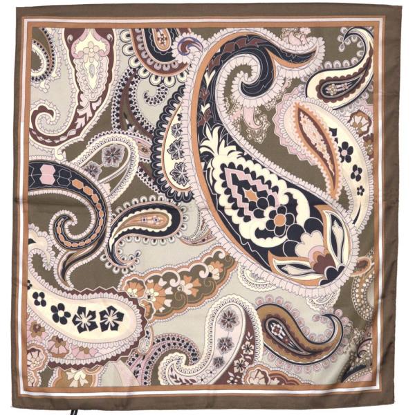 PAISLEY PRINTED SILKY BANDANA