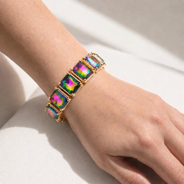 RHINESTONE STRETCH BRACELET