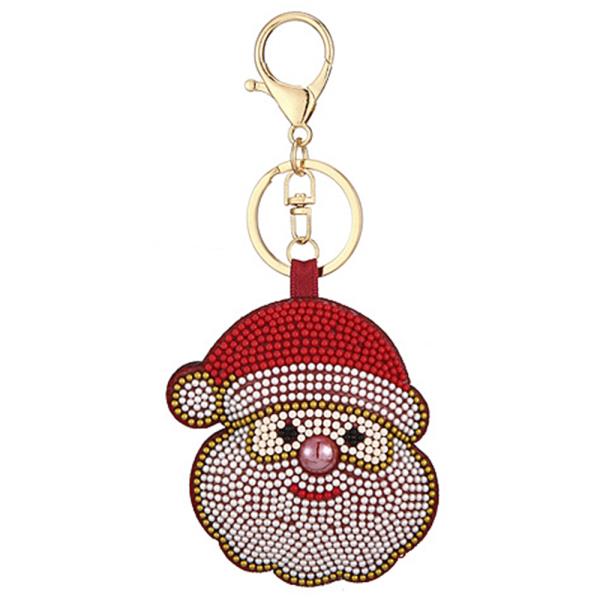 SANTA CHRISTMAS KEYCHAIN