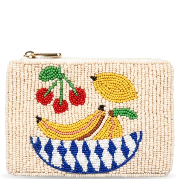 Seed Bead Fruit Galore Coin Purse Set