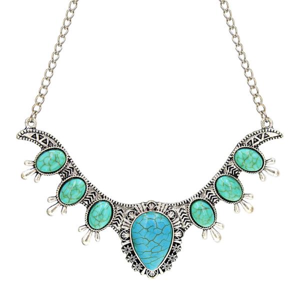 TQ SQUASH BLOSSOM NECKLACE