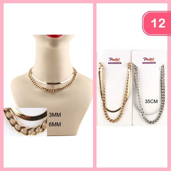 LAYERED NECKLACE (12 UNITS)