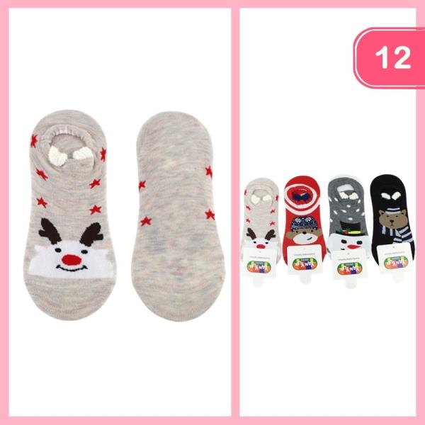 CHRISTMAS SOCKS (12 UNITS)