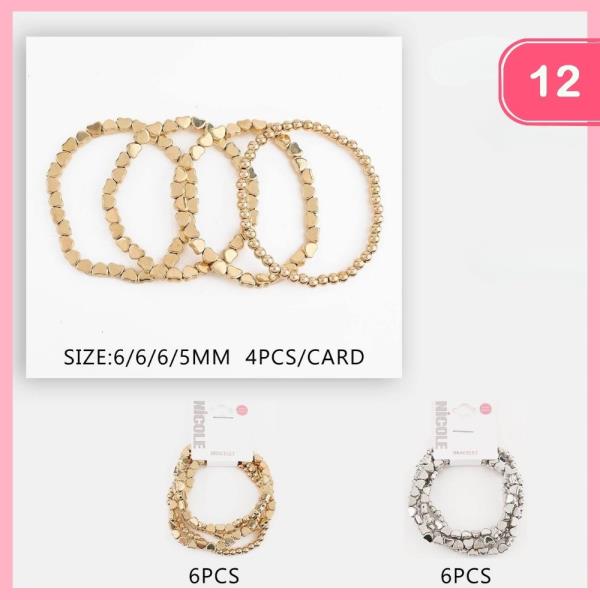 Stackable Stretchable Bracelet (12 Units)
