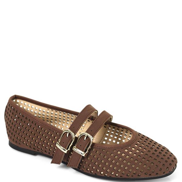 DOUBLE BUCKLE MARY JANE FLAT