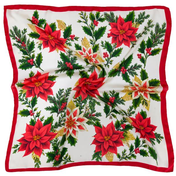 HOLIDAY SQUARE SCARF