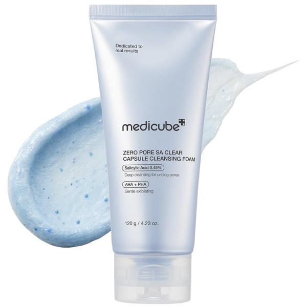MEDICUBE ZERO PORE SA CLEAR CAPSULE CLEANSING FOAM