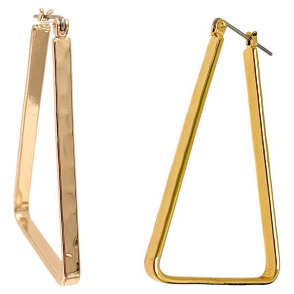 Inspired Trapezoid Earring