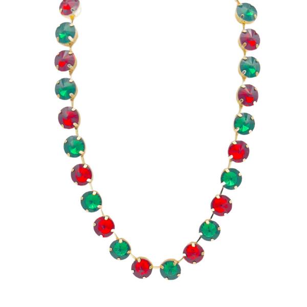 CHRISTMAS COLOR NECKLACE