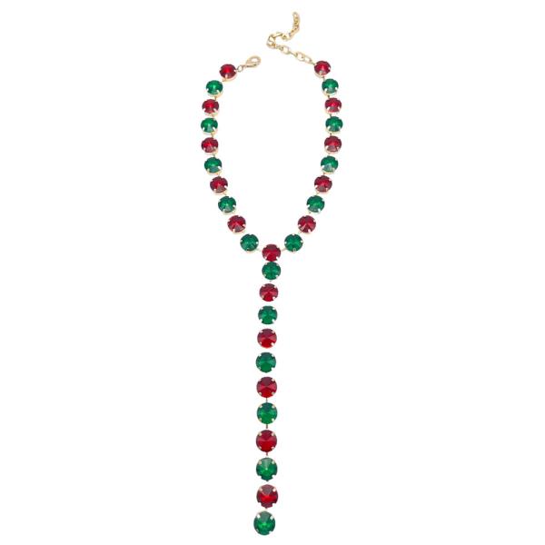CHRISTMAS COLOR Y NECKLACE