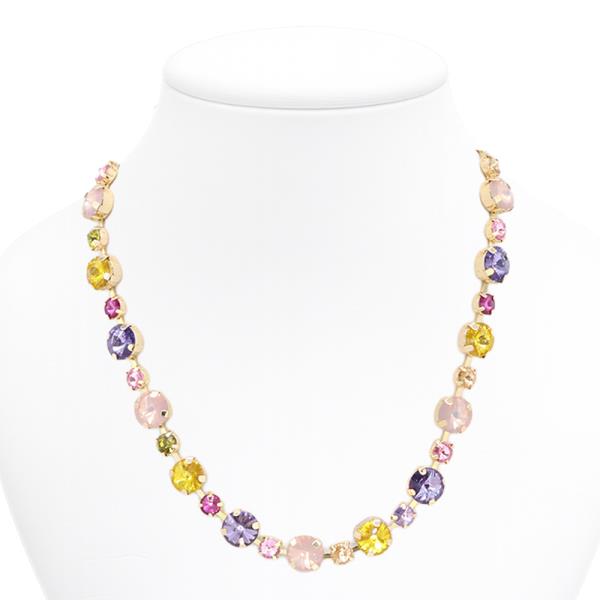 MULTI STONE COLOR NECKLACE