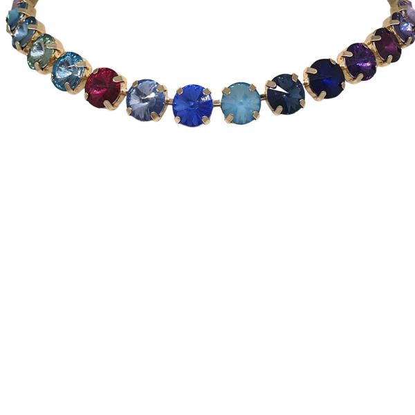 SIAM COLOR STONE MULTI NECKLACE