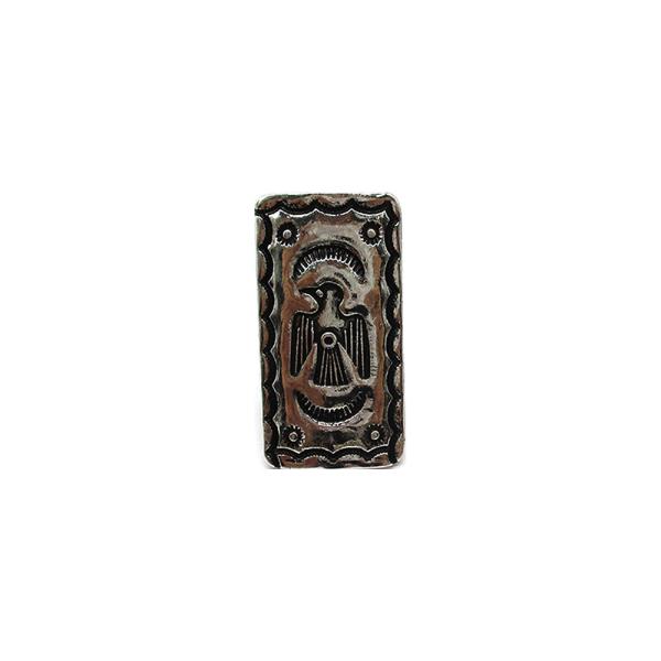 WESTERN THUNDERBIRD RECTANGLE  CONCHO CUFF RING