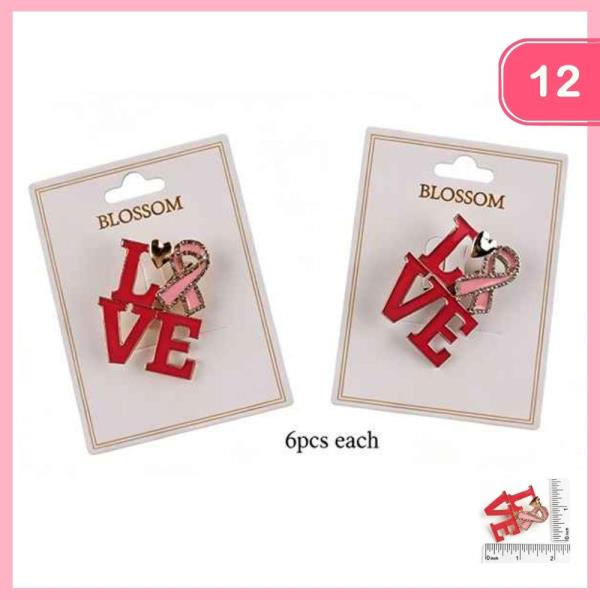 Breast Cancer Awareness Brooch (12 Units)