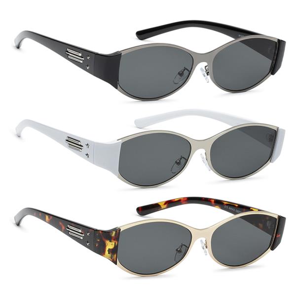 RETRO OVAL SUNGLASSES 1DZ