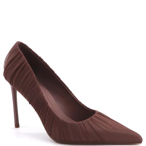 POINTY TOE PUMP W PLEATS