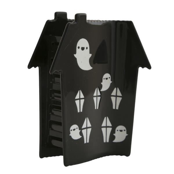 SPOOKY HOUSE HAIR CLAW CLIP