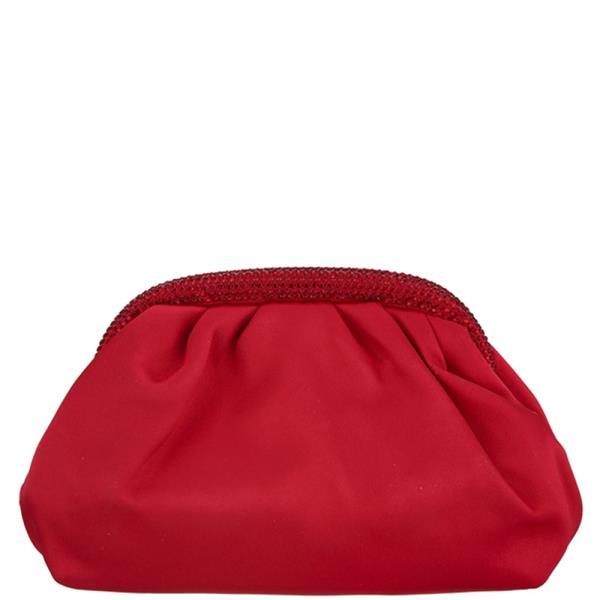 MODERN PLEATED EVENING CLUTCH BAG