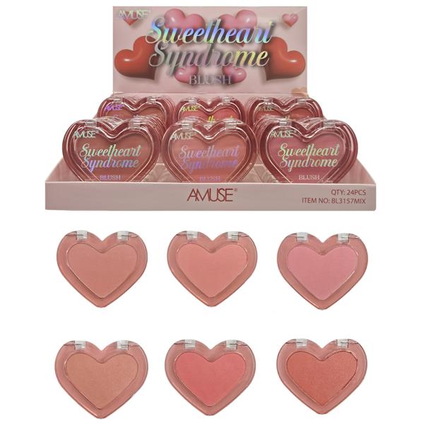 AMUSE SWEETHEART SYNDROME BLUSH (24 UNITS)