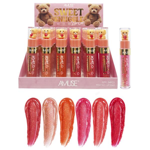 AMUSE SWEET SNUGGLE LIP OIL (24 UNITS)