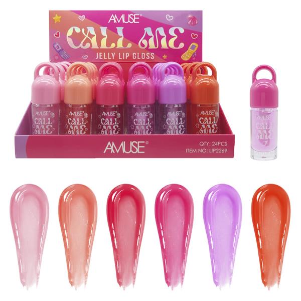 AMUSE CALL ME JELLY LIP GLOSS (24 UNITS)