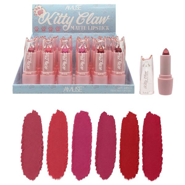 AMUSE KITTY CLAW MATTE LIPSTICK (24 UNITS)