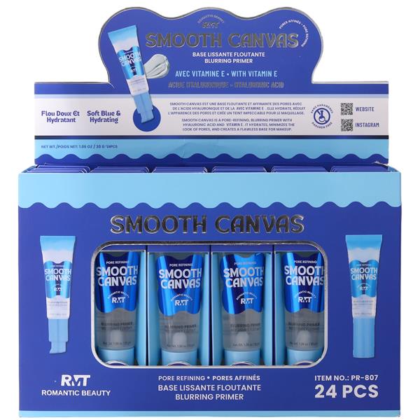 ROMANTIC BEAUTY PORE REFINING SMOOTH CANVAS BLURRING PRIMER (24 UNITS)