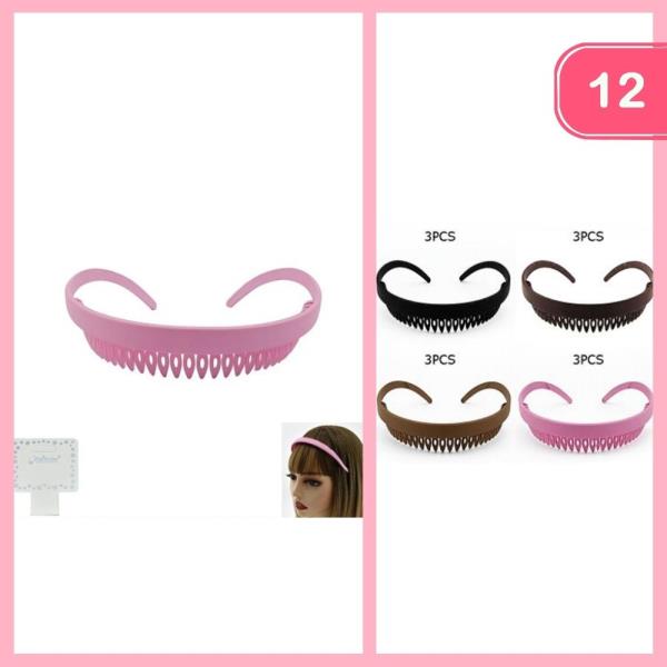 Comb Headband (12 Units)
