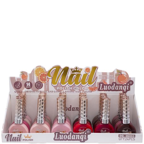 LUODANQI NAIL POLISH COLOR (24 UNITS)