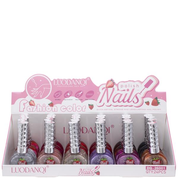 LUODANQI NAIL POLISH COLOR (24 UNITS)
