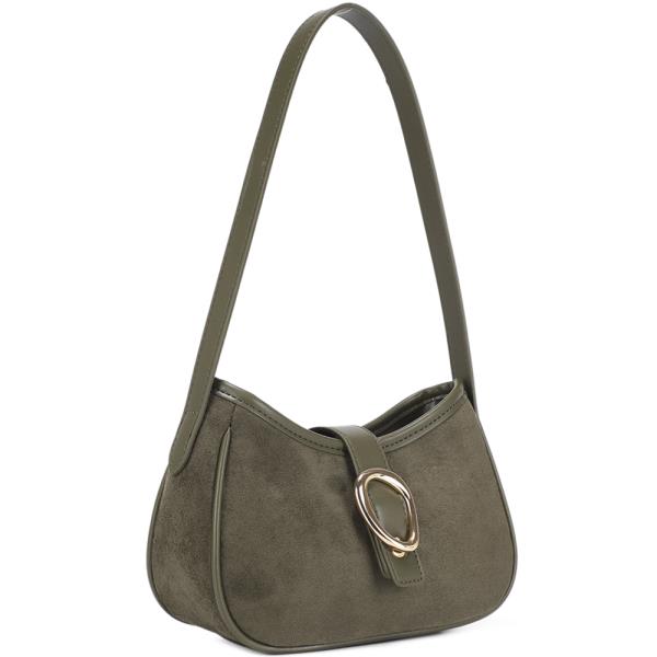 TEXTURED DESIGN SHOULDER BAG