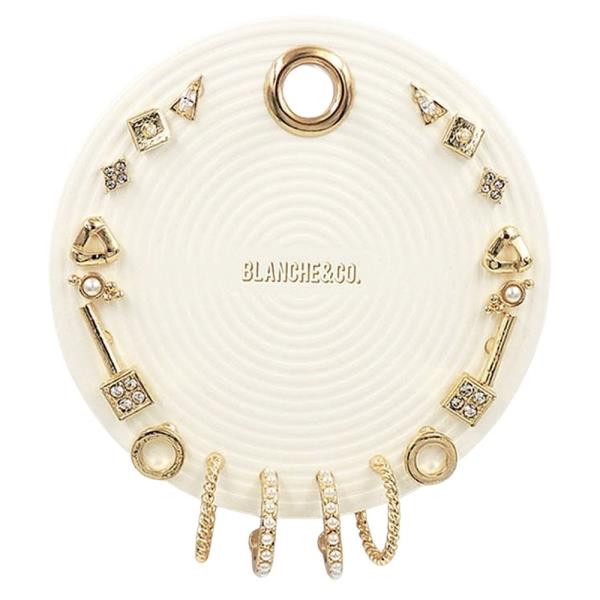 PEARL HOOP OPEN CIRCLE SET