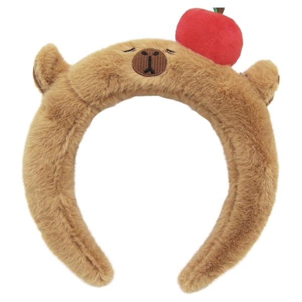 PLUSH APPLE CAPYBARA HEADBAND