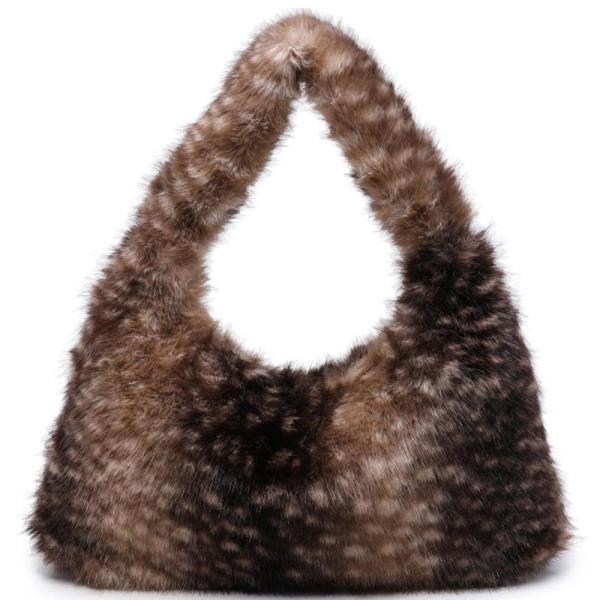 ZAYA FUR HOBO BAG